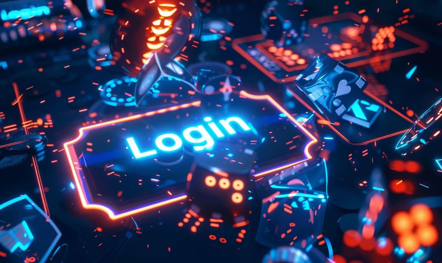 Ilustrasi perlindungan data digital dan privasi dengan simbol gembok dan jaringan internet